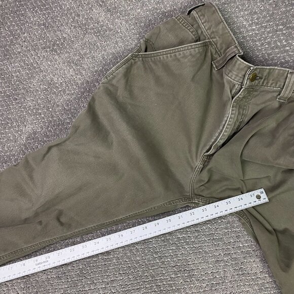 Carhartt Relaxed Fit Washed Twill Utility Work Pants Men's 36 x 34 Fit 36 x 32 - Picture 11 of 12